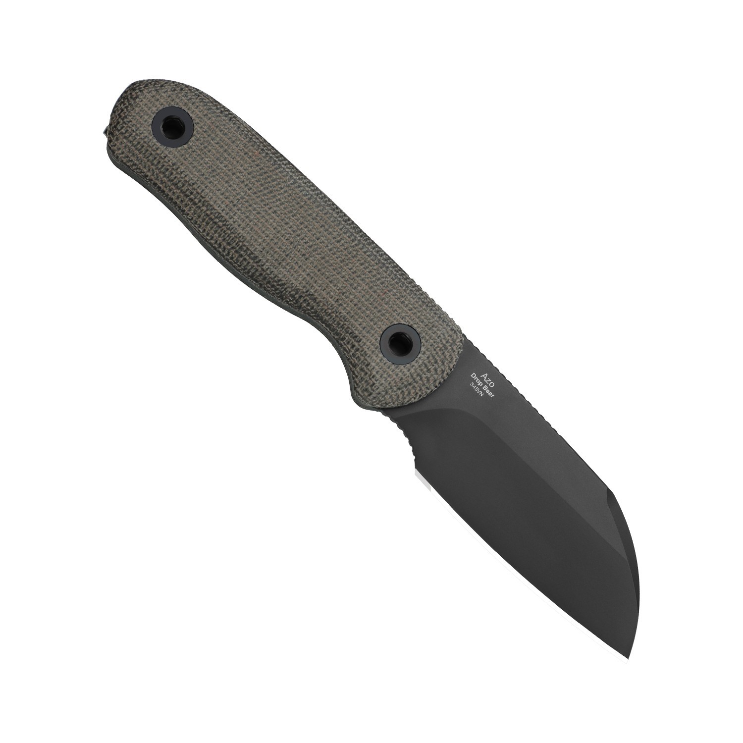 Kizer Drop Bear Fix Sheepsfoot Fixed Knife S45VN Blade Micarta Handle + Sheath