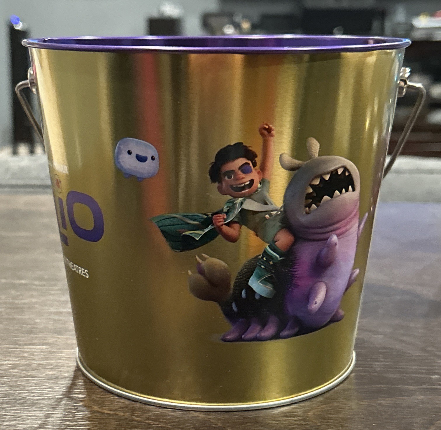 Disney Elio Bottle Cup Sipper & Popcorn Bucket AMC Exclusive NEW