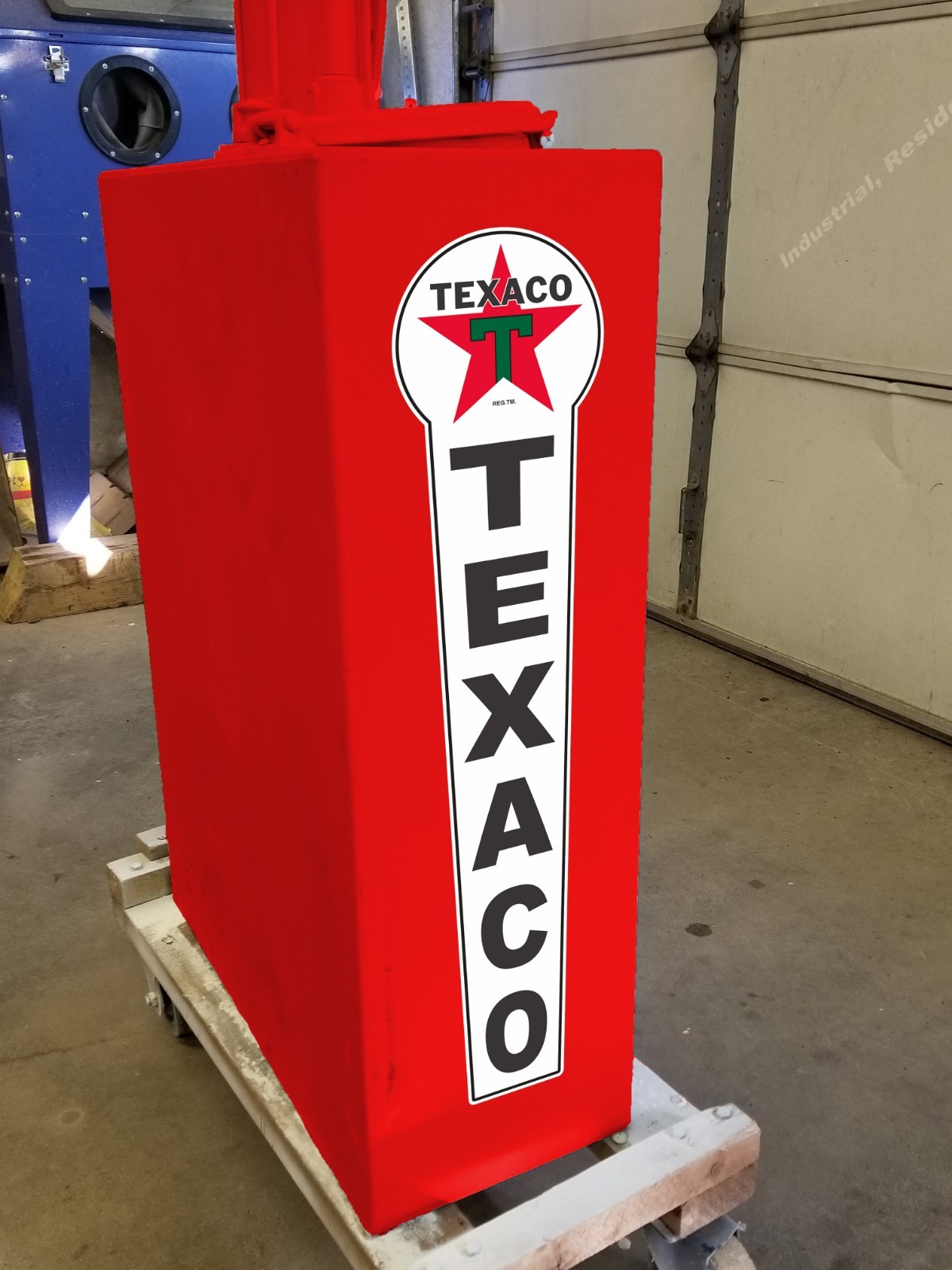 25″ X 6″ Texaco Gas Oil Vinyl Decal Lubester Sides Oil Pump Lubster Restoration