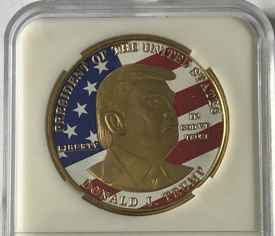 Donald J. Trump 2016 Commemorative Coin Metal Politics United States