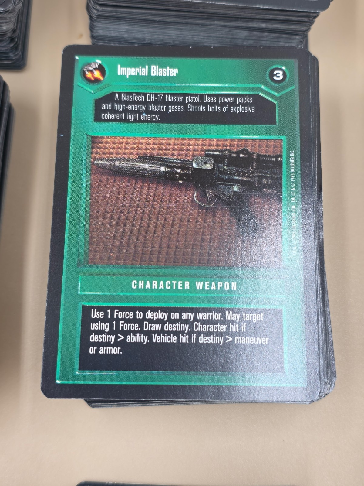 Decipher Star Wars CCG Mixed Lot 2400+ Cards English 1995 Vintage.