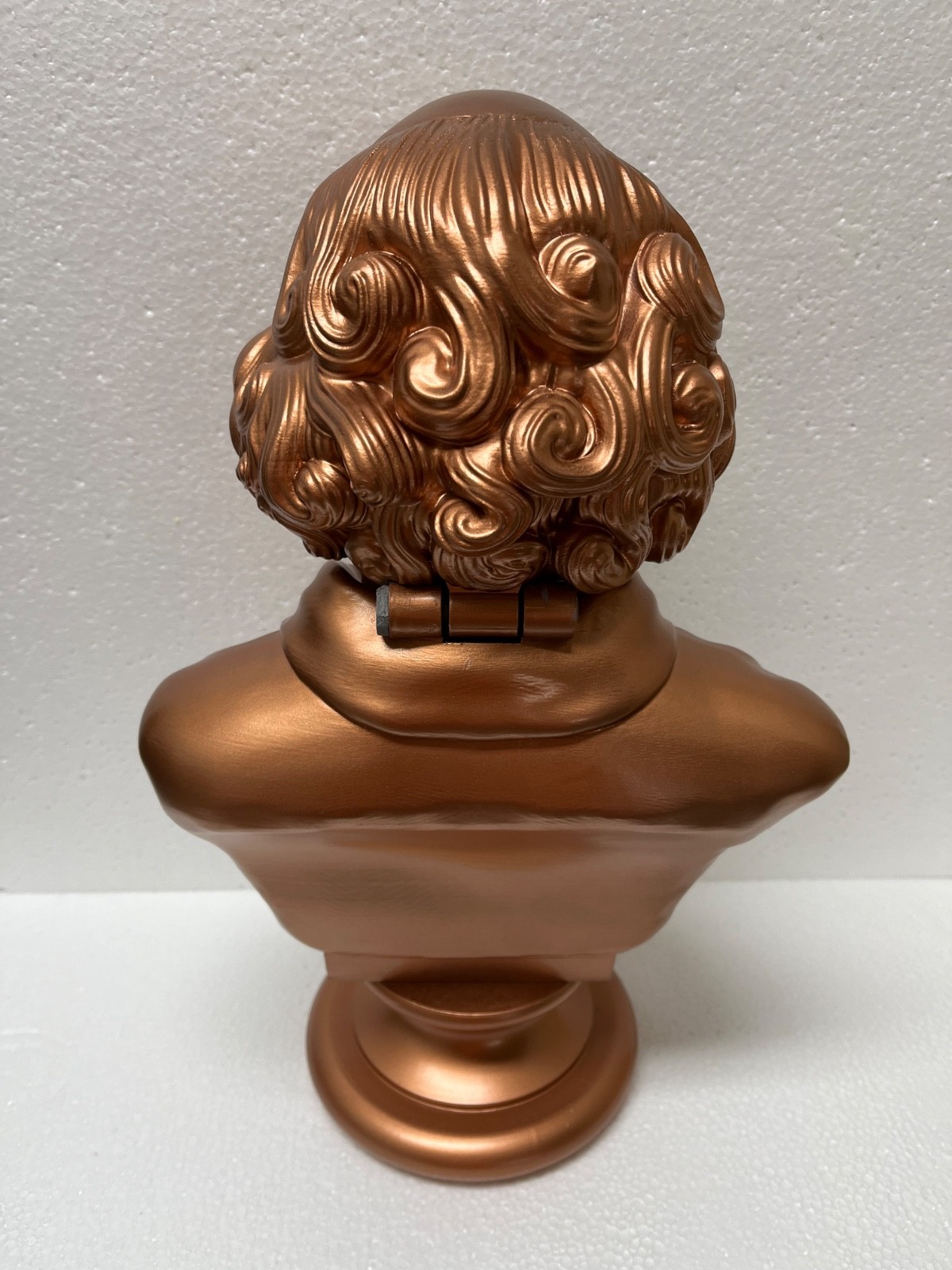 1960’s Batman show Shakespeare bust 3D printed piggy bank with chicken head lite