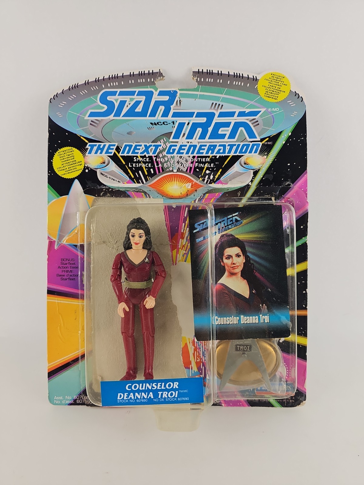 Counselor Deanna Troi – Star Trek TNG – Canadian 1993 Playmates 607090