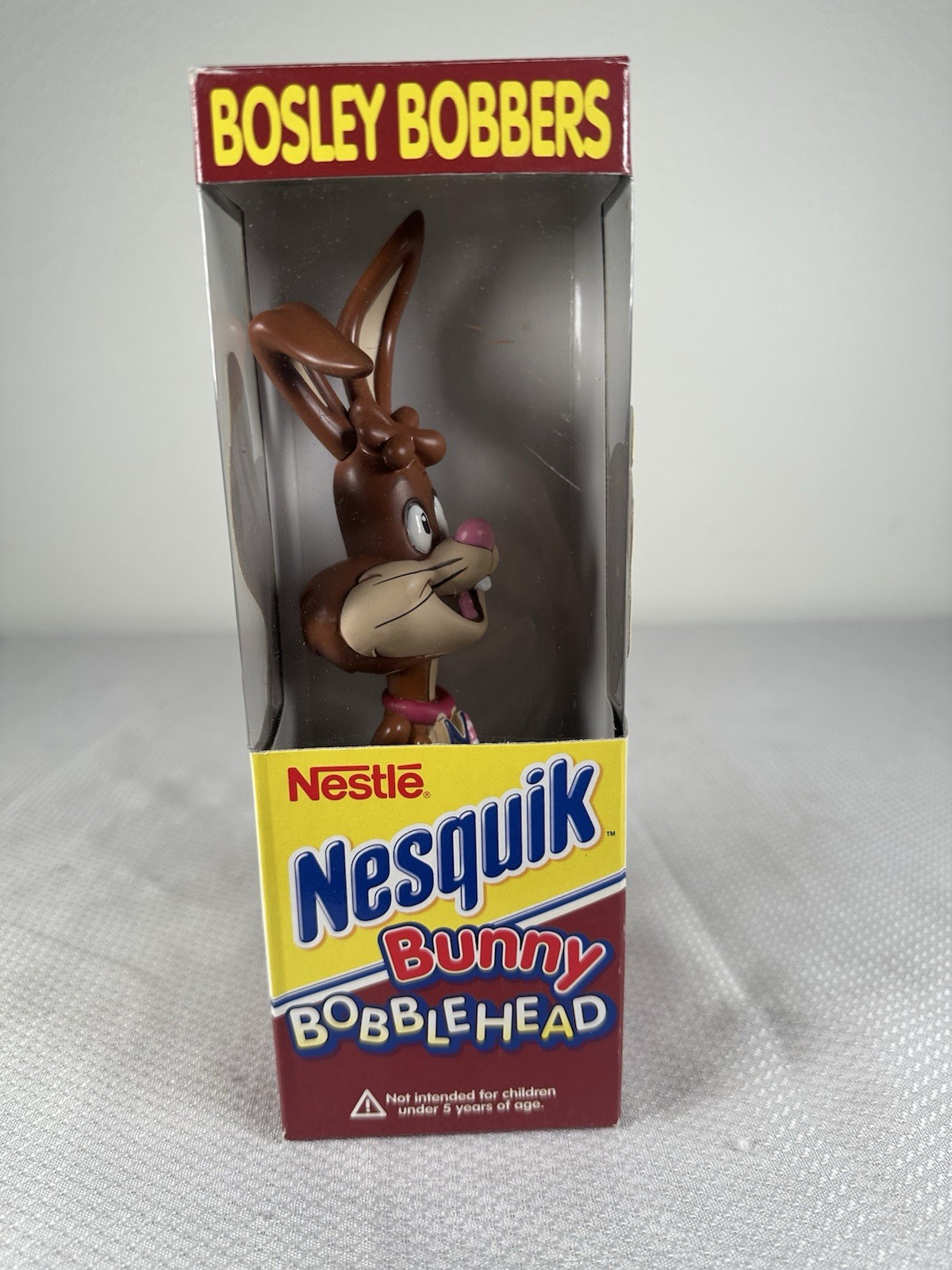 Bosley Bobbers Bobblehead Nesquik Bunny Nestle NEW Vinyl Figure