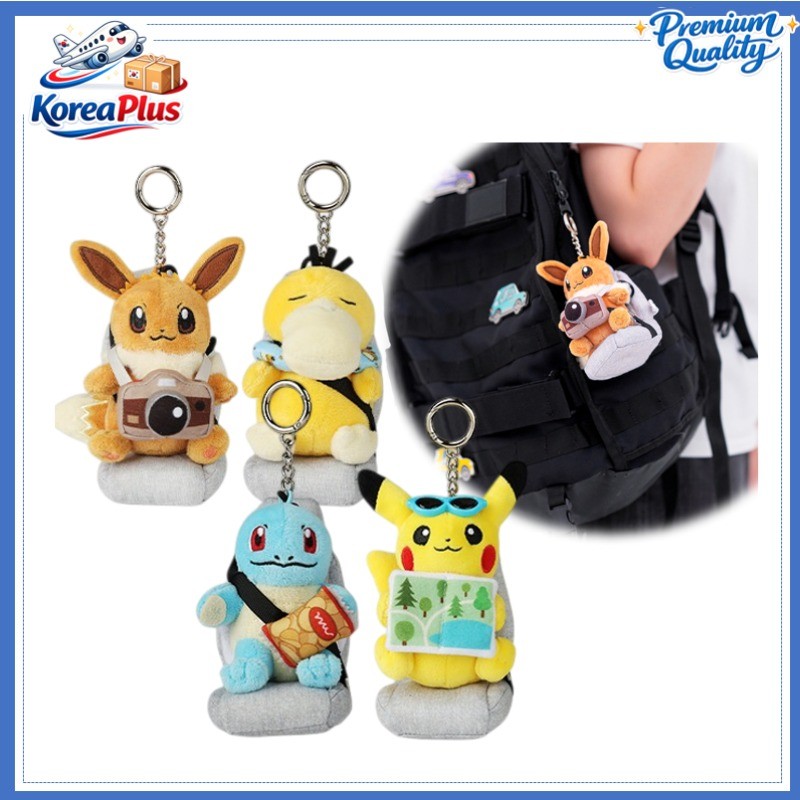 [Hyundai Motor x Pokemon] Random Plush Doll Bag Charm 1p (Blind box)