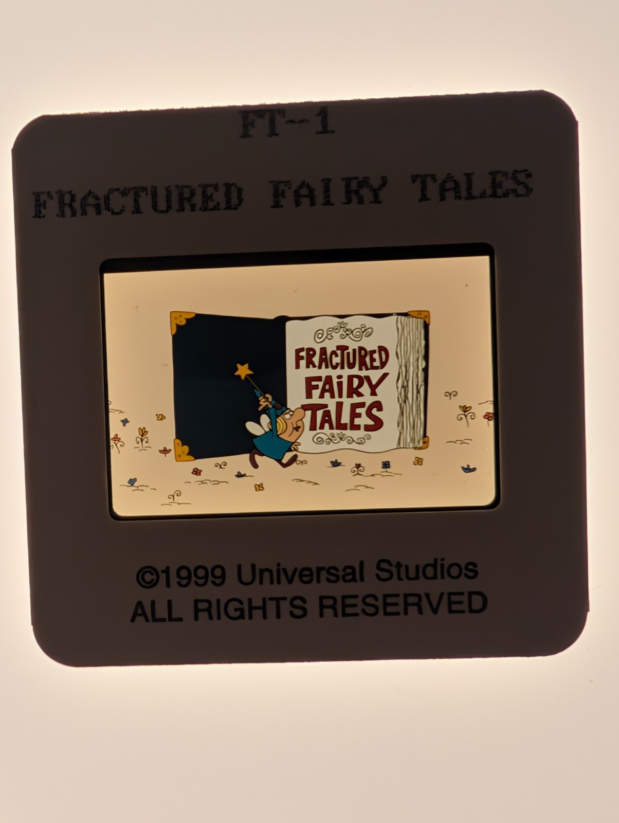 FRACTURED FAIRY TALES ANIMATION ORIGINAL 35mmColor Slide A254
