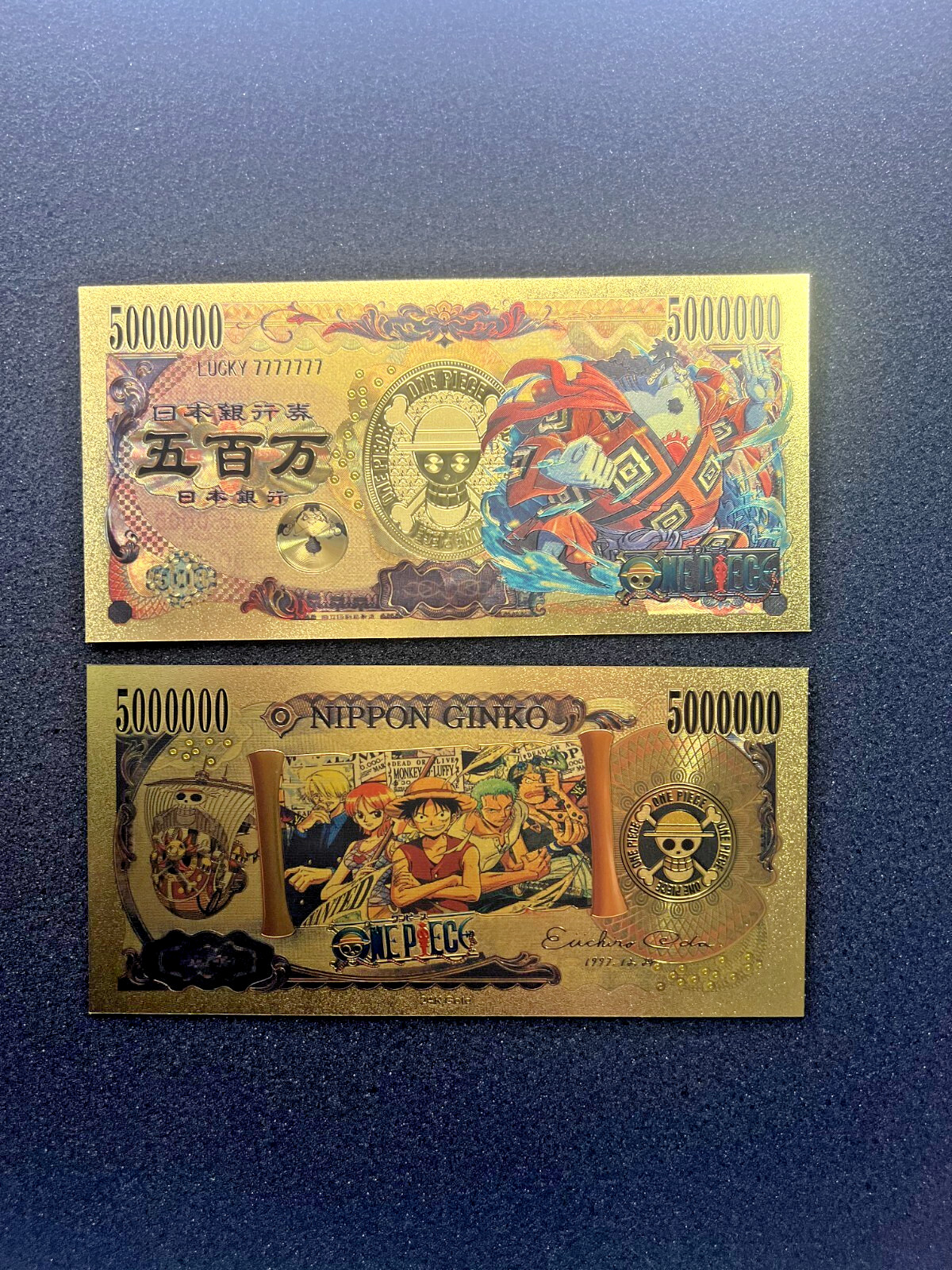 Jinbe – 24k Gold Foil Banknote – One Piece Anime