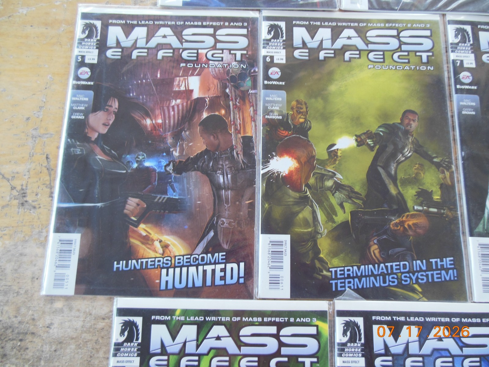 mass effect foundation #1-13 dark horse comics