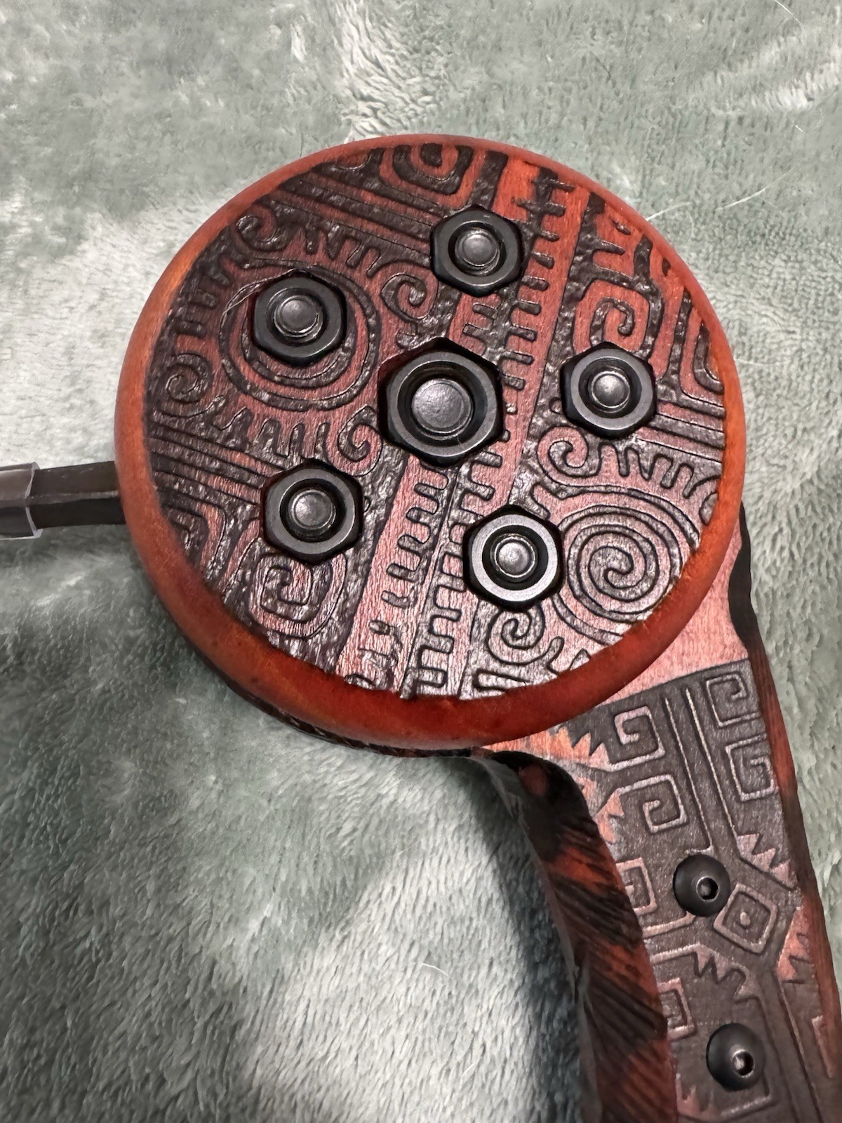 RMJ Tactical Gold Point Forge Ball Headed Club w/ Spike