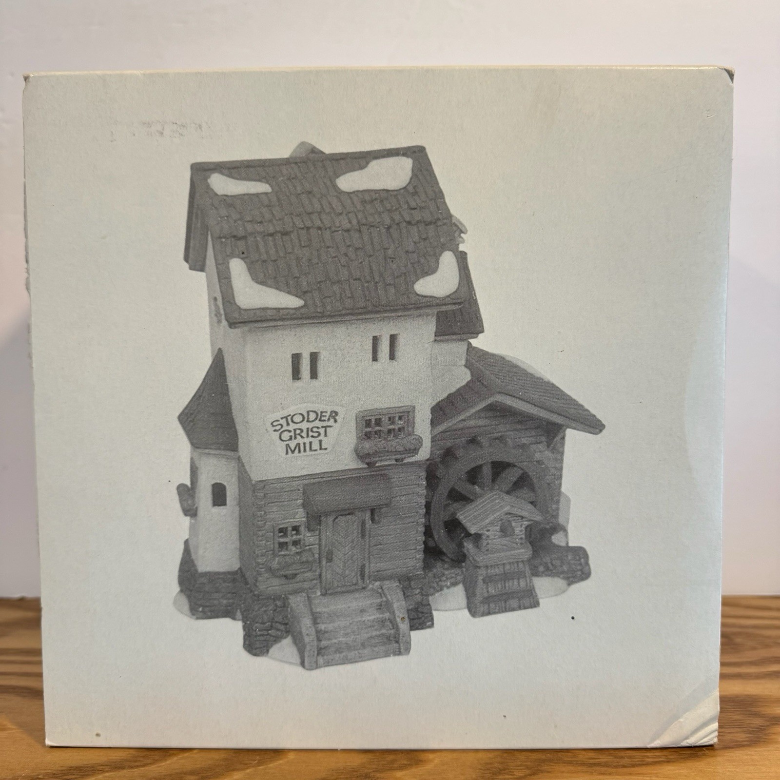 Dept 56 Stoder Grist Mill 59536 Alpine Village Series Mountain 1988 PLEASE READ
