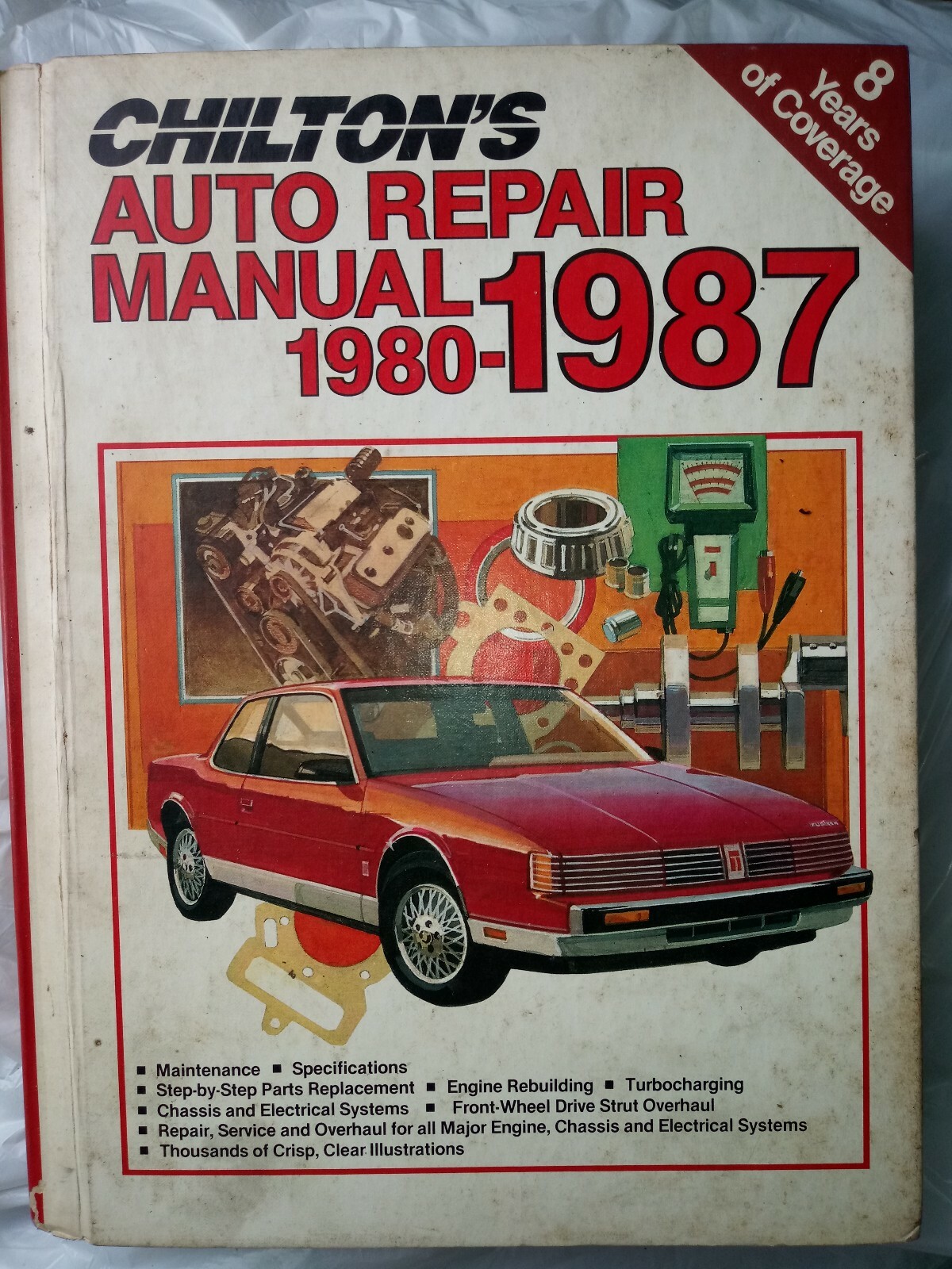 Chilton’s Auto Repair Manual 1980-1987 – All Mass Produced Vehicles – FREE SHIP