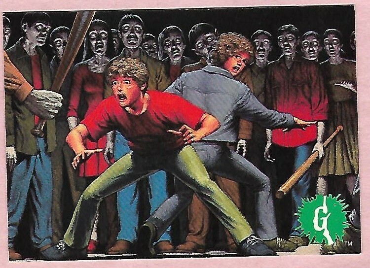 1996 Goosebumps Topps – Circle of Doom – #2 (Art by Walter Velez)