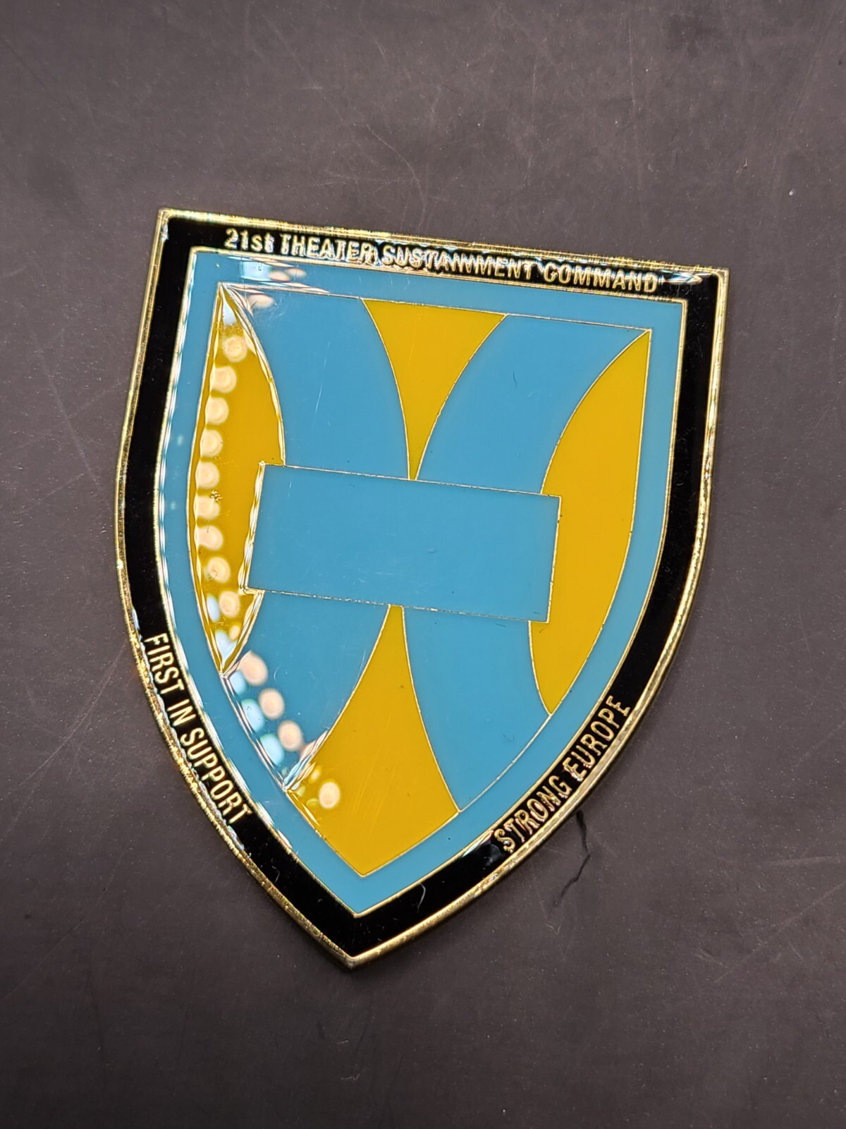 21st Theater Sustainment Command Team 21 Army Strong 2.5″ Challenge Coin