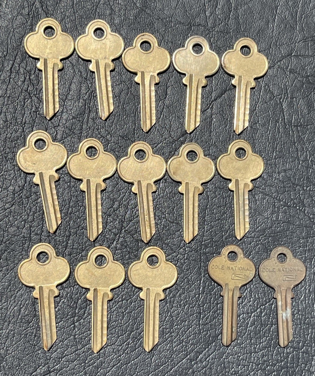 Key Blank Curtis EL-5 Cole EL5 B96K Lot of 15 Pieces Uncut Elgin Sears Craftsman