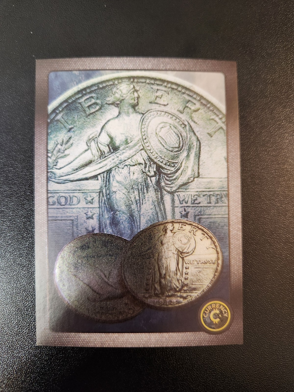 2024 Cardsmiths Currency Series 4 Standing Liberty Quarter #5 Iced Foil Parallel