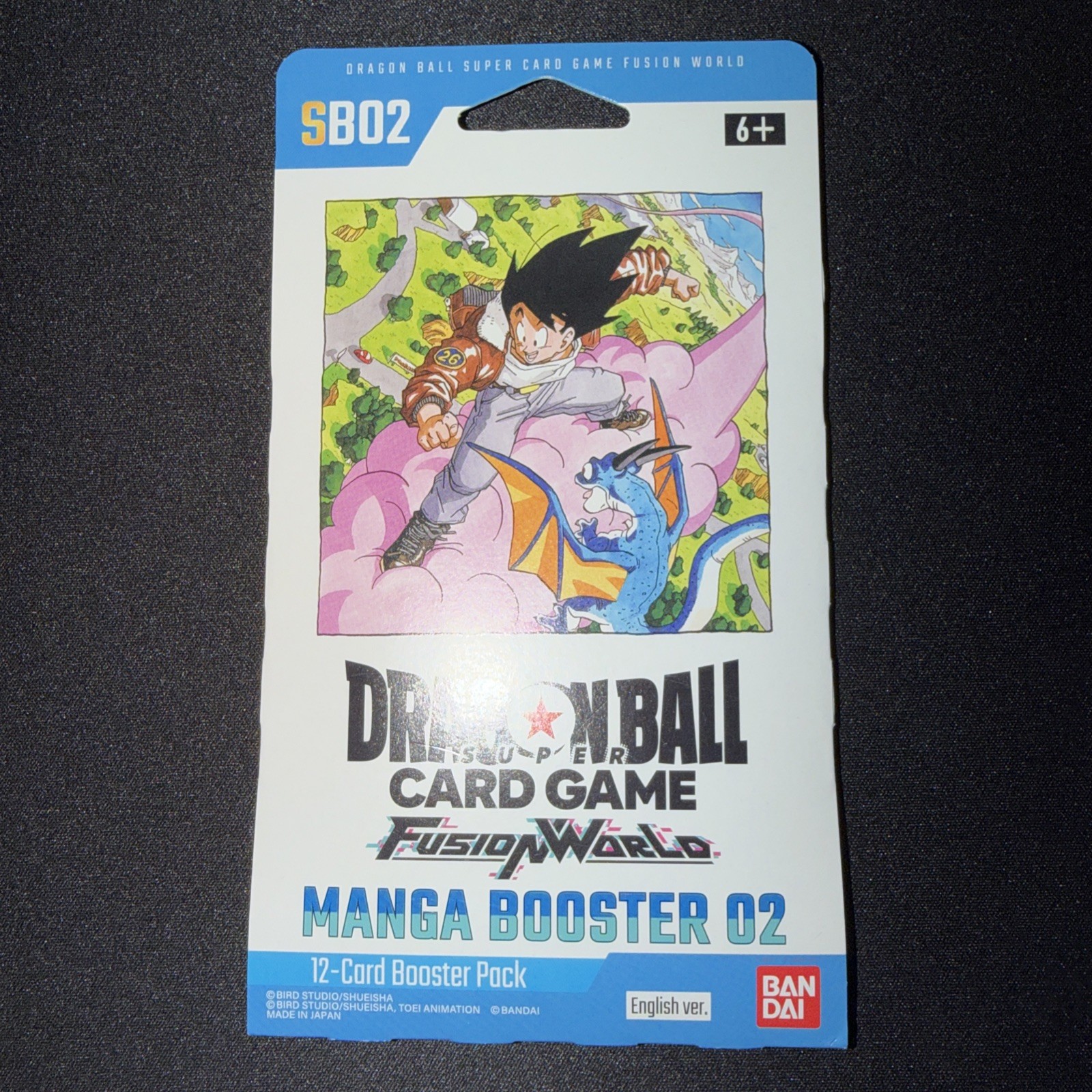 Dragon Ball Super TCG Fusion World Manga SB02 Sleeved Booster Pack