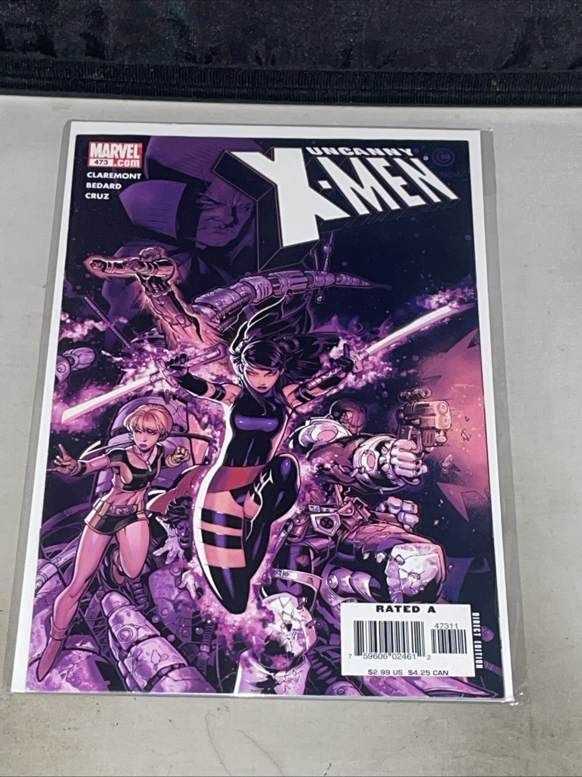 Uncanny X-Men #473 Vol. 1 2005 Marvel Comic Psylocke Nightcrawler NM