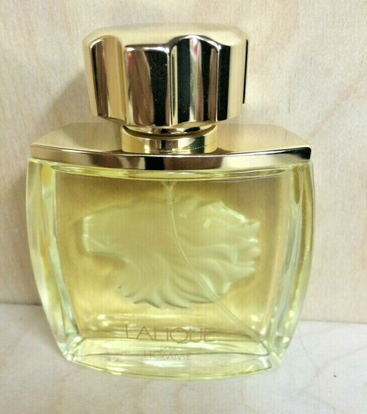 Lalique LIONHEAD BAS RELIEF 2.5 oz/75ml Edt Spray Without BOX