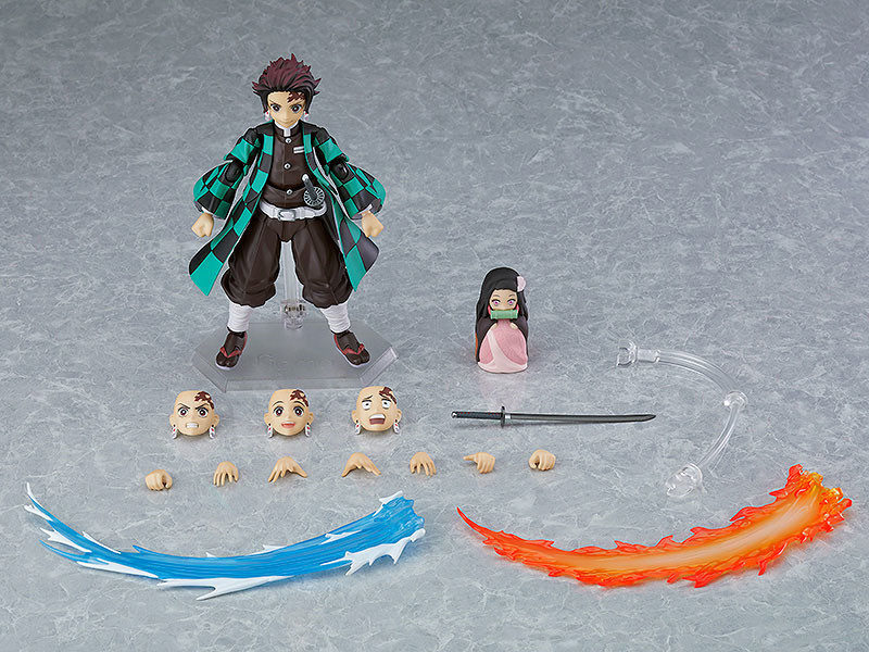 Anime Demon Slayer Kamado Tanjiro Figma 498-DX PVC Action Figure Toy No box