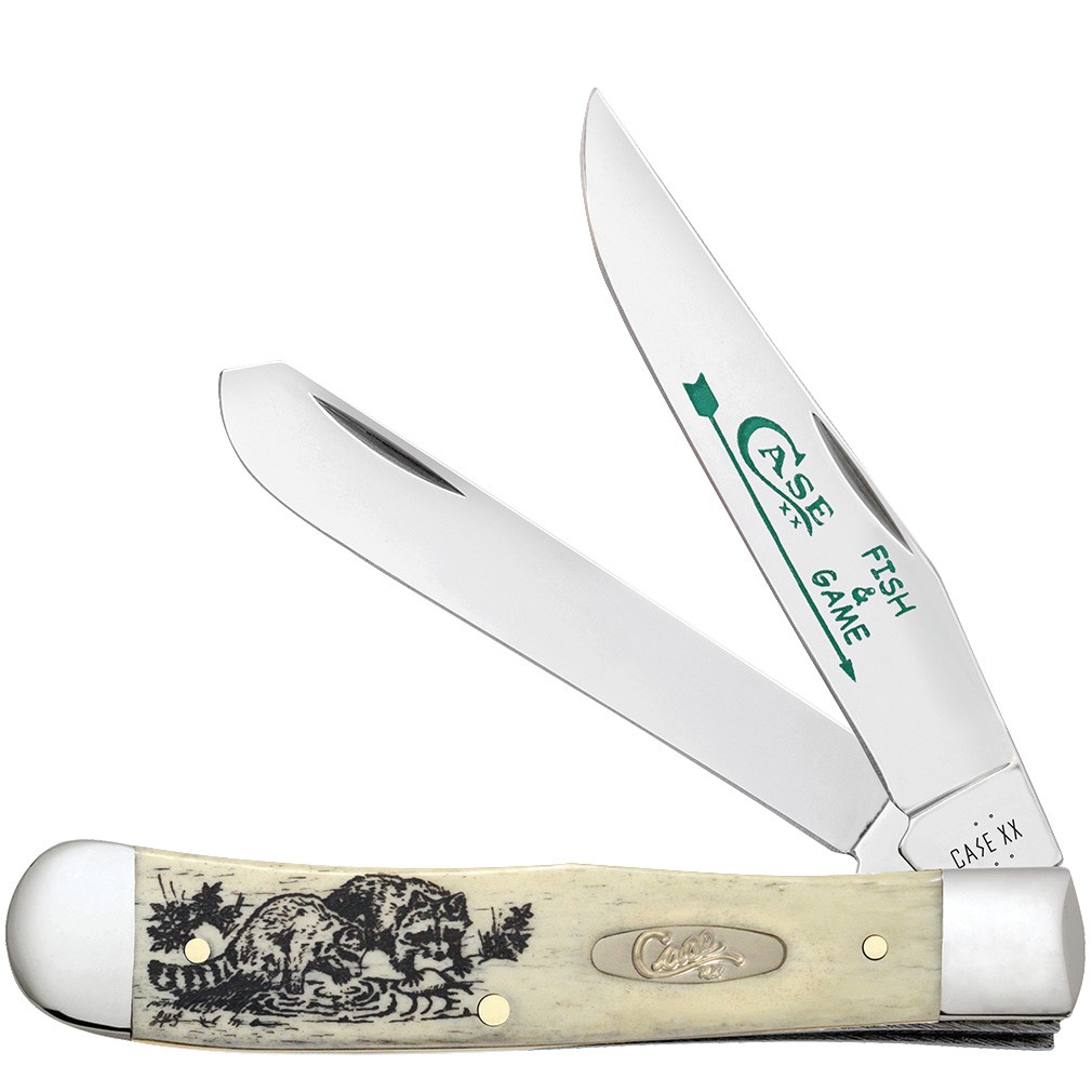 Case XX Knives Fish & Game Series Designs by Linda Karst Trapper Item #1445995 (