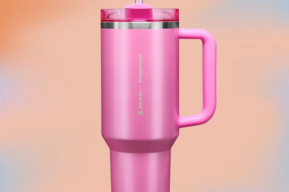 NWT Stanley X Starbucks Limited Edition Winter Pink Quencher Tumbler 40oz