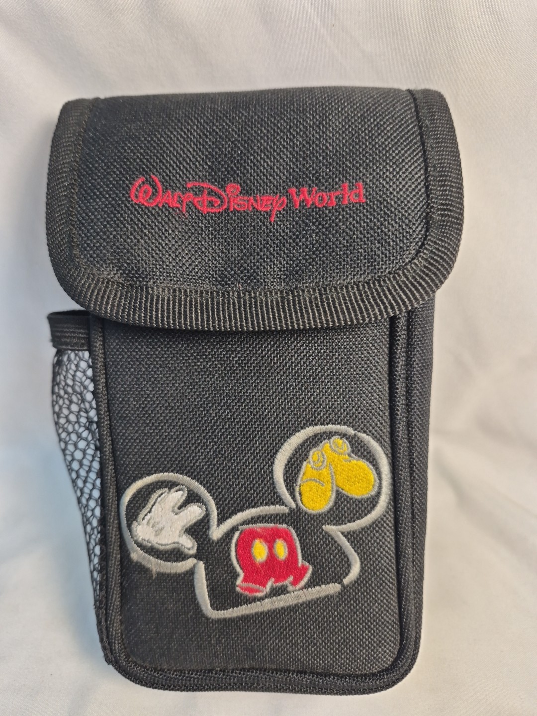 VTG Walt Disney World Black Small Belt Strap/Bag for Accessories Camera Mickey
