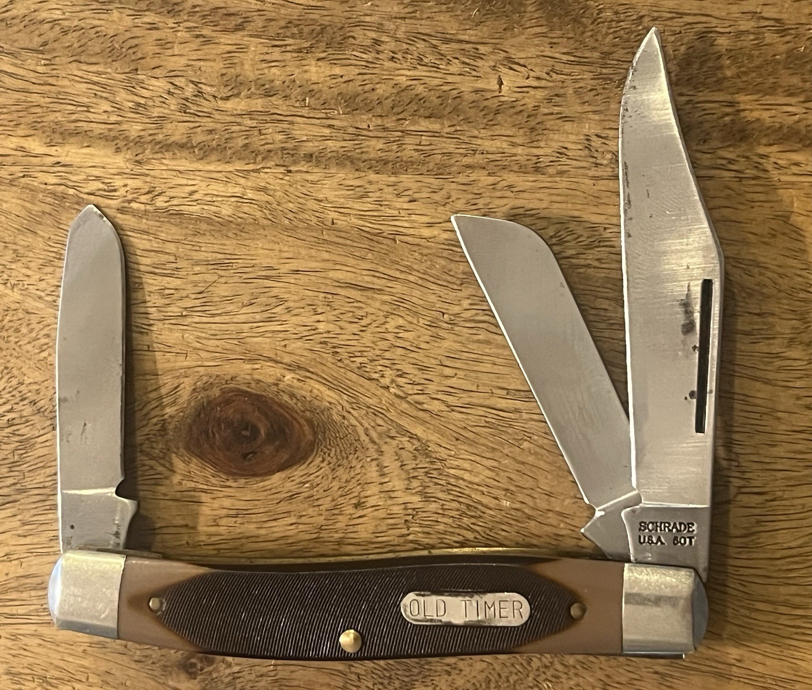 USA Vintage Schrade Old Timer 8OT Knife Very Nice! VERY Solid! ~TASKCo