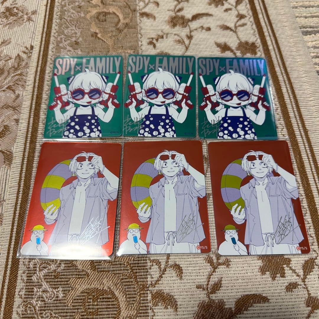 SAKAMOTO DAYS Natsukomi 2026 Metallic Card Set 6 cards
