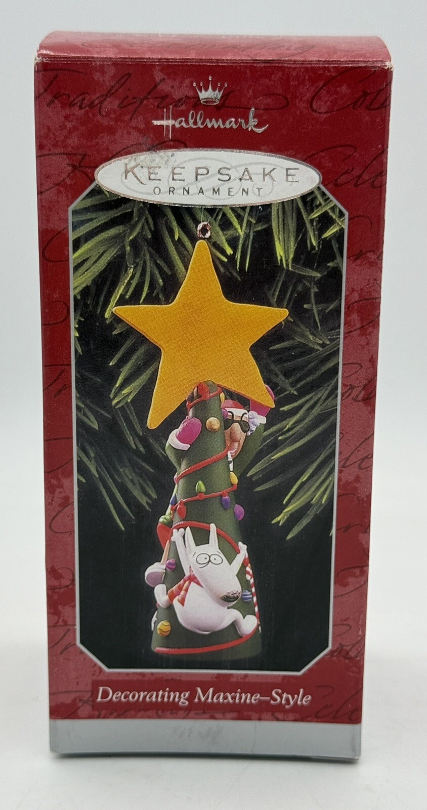 Decorating Shoebox Maxine Style 1998 Hallmark Keepsake Christmas Tree Ornament