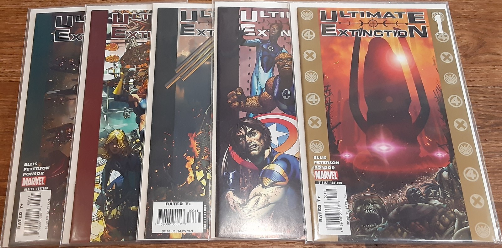 Ultimate Extinction #1-5 Complete Series (Lot of 5) VF/NM 2006 Marvel SEE PICS