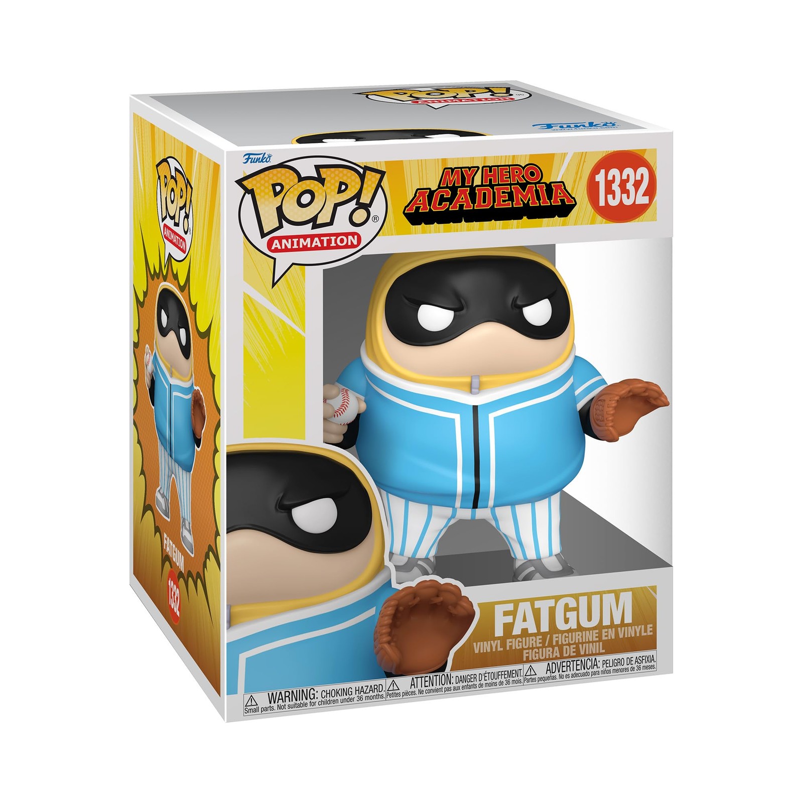 Funko Pop! Super: My Hero Academia – Hero League Baseball, Fatgum