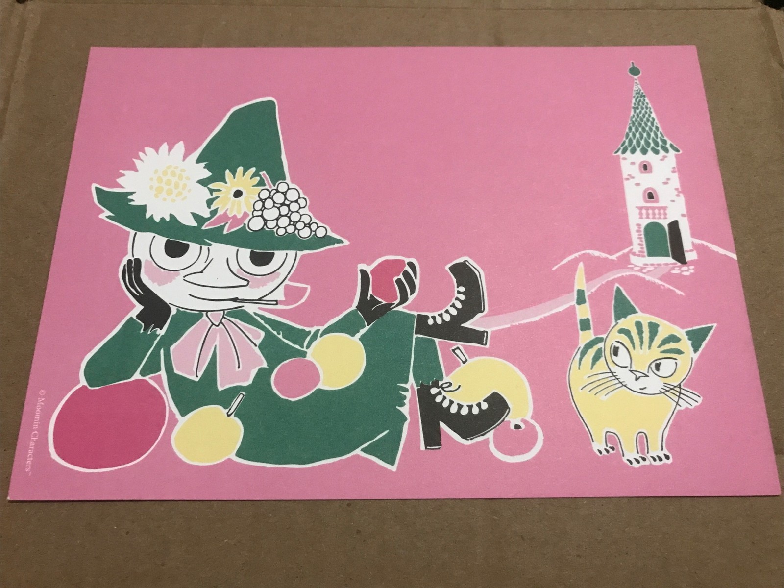 2025 Tove Jansson And The Moomins, Postcard, 7”x5”, New