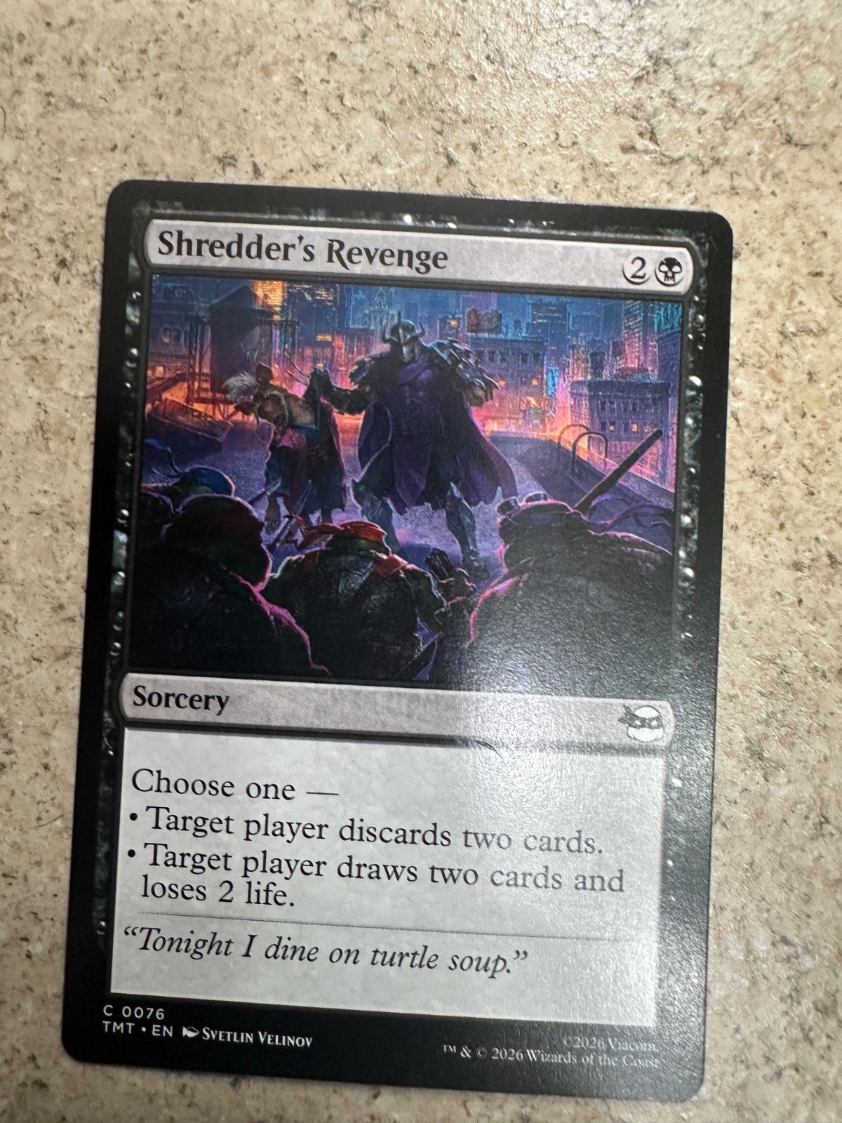 Magic of the gathering Shredder’s Revenge