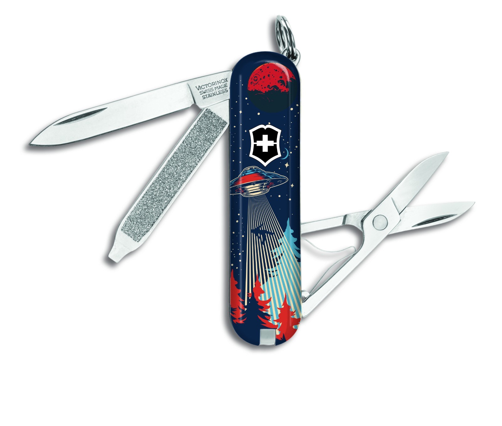 Victorinox Swiss Army VINTAGE ALIEN SCI-FI CLASSIC SD Knife Knives Multi Tool