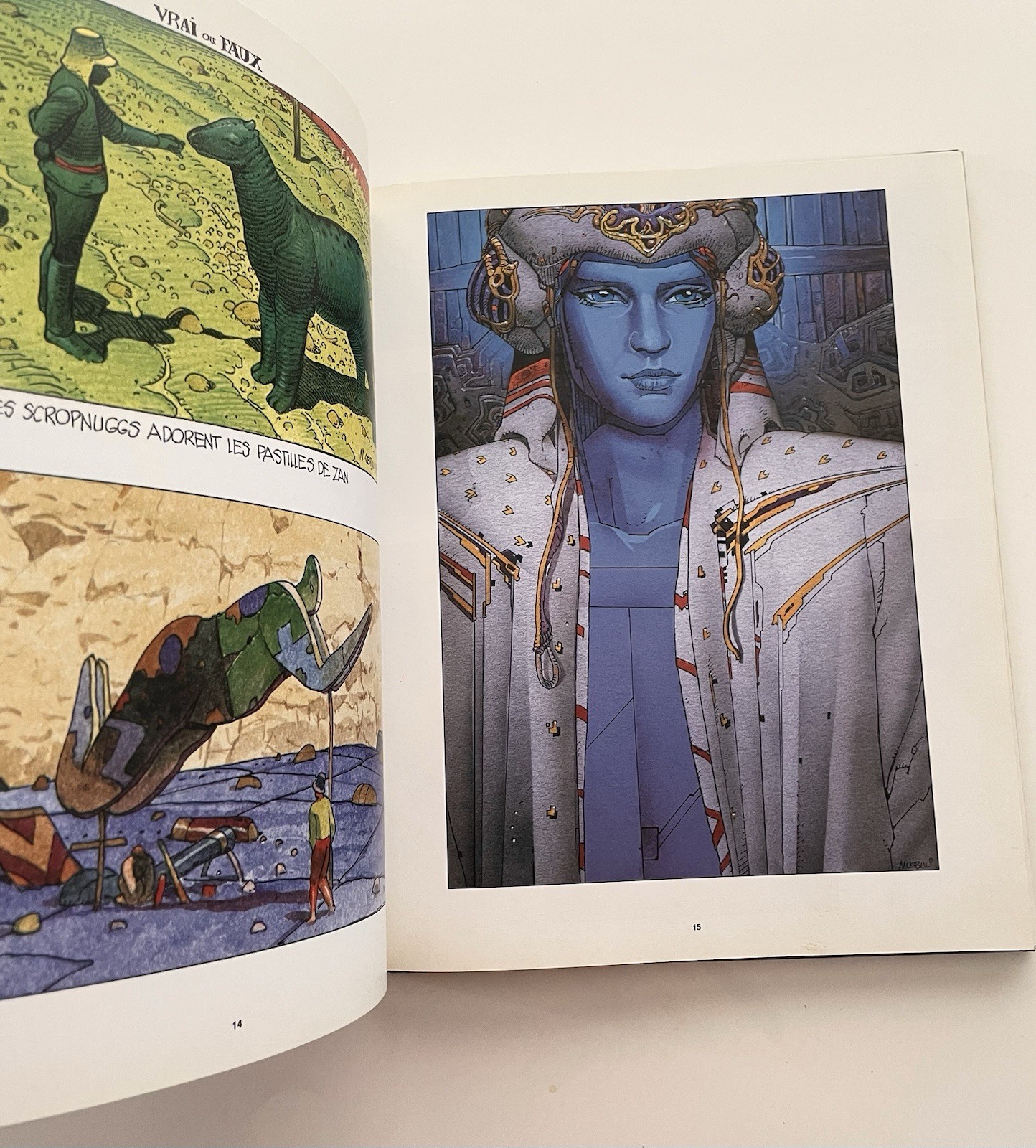 Moebius Fusions 1995 Casterman Hardcover French Art Book Jean Giraud