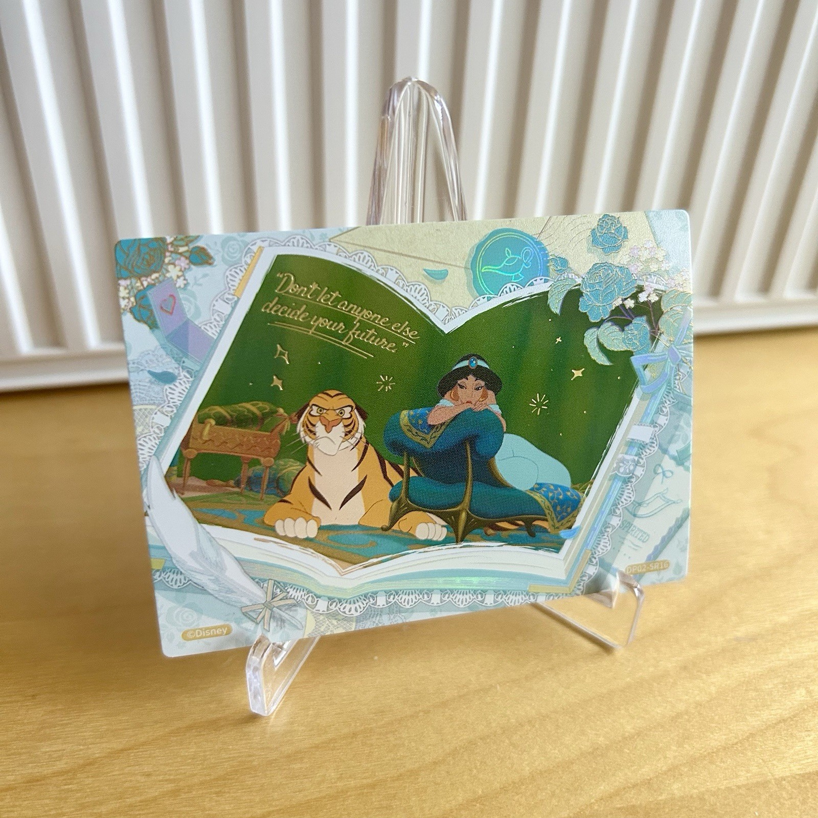 Aladdin – Disney Princess Diary Series Card Fun Princess Jasmine #DPO2-SR16