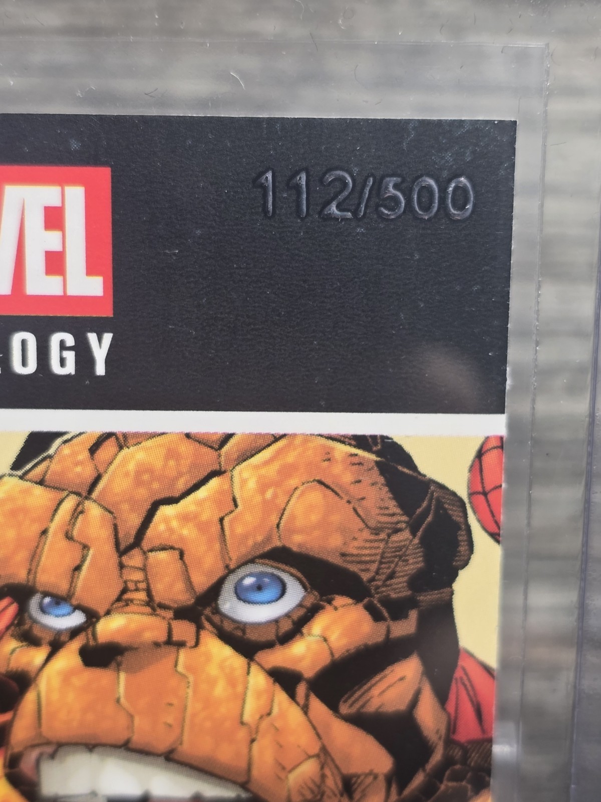 2025 Panini Marvel Anthology HEROES RETURN #48 Glitch Holofoil 112/500 REF SP NM
