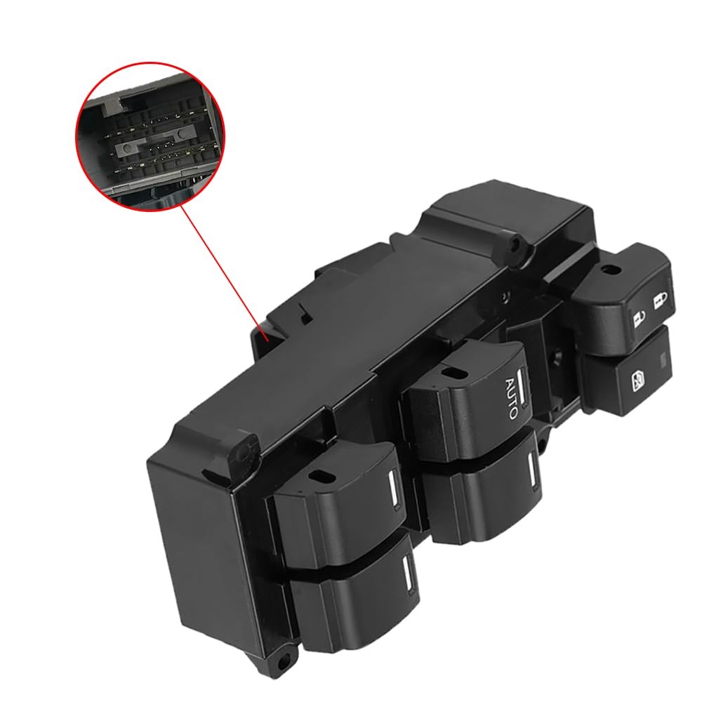 Power Window Master Control Switch Left Driver Side for 2012-2017 Honda Civic