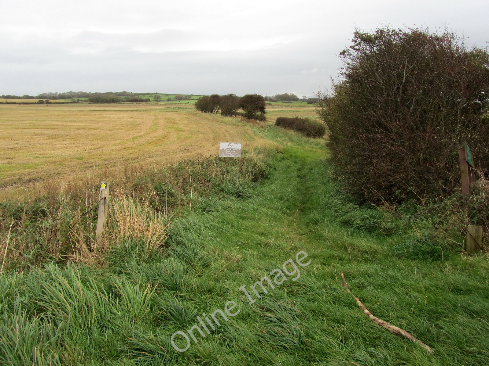 Photo 12×8 Agglebys Road Stalmine Green Lane leading from Barnaby's S c2011