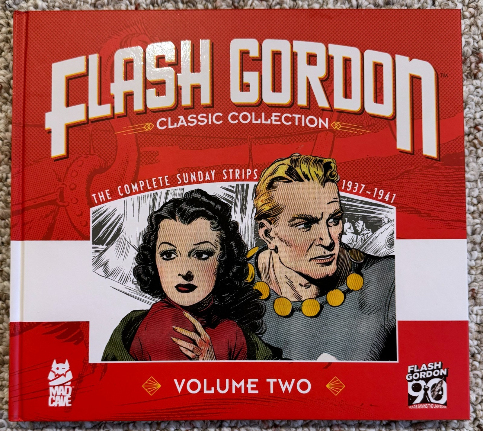 Flash Gordon Classic Collection Volume 2 Alex Raymond Vol Mad Cave Hardcover HC