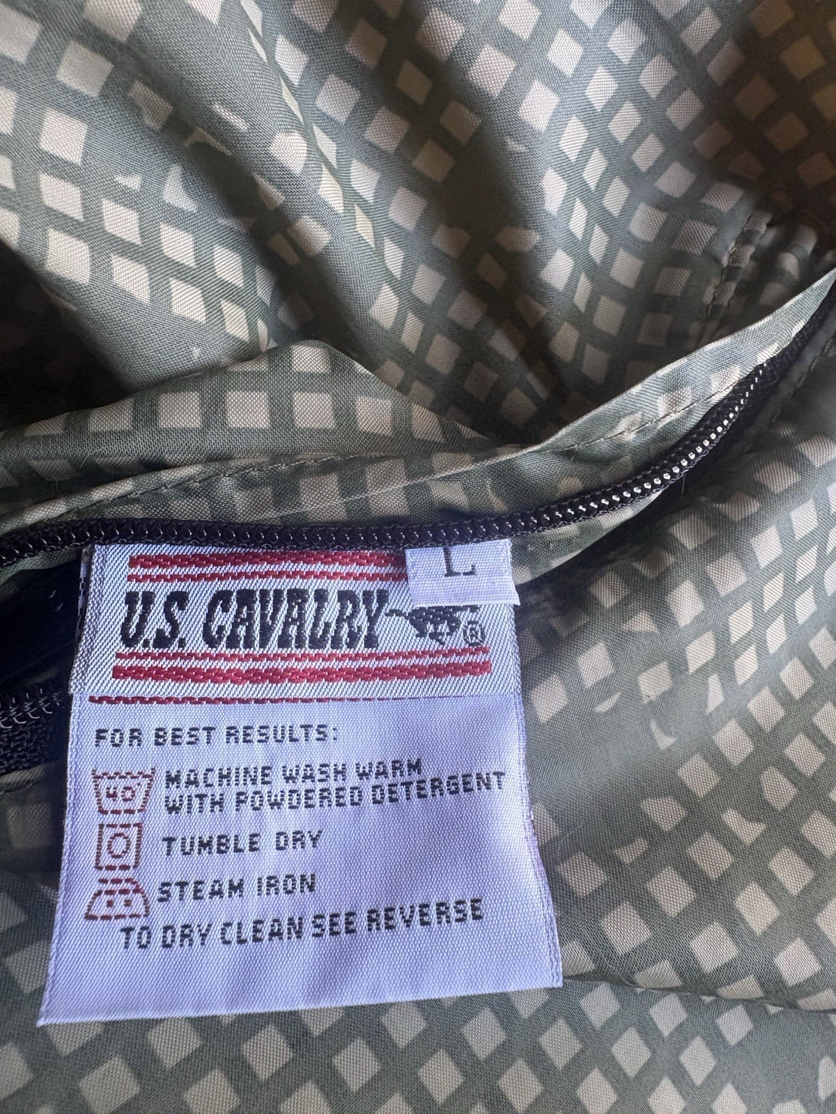 US CALVERY Night Desert Camo Reversible Gore-Tex Jacket-Size Large