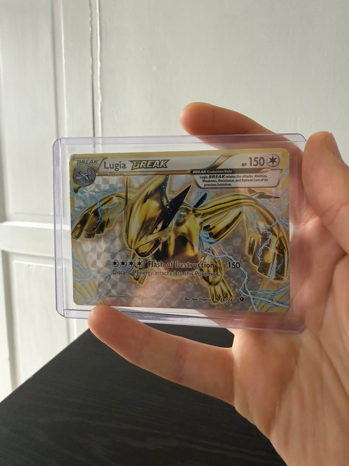 Lugia BREAK 79/124 BREAK Rare Fates Collide Pokemon MP 5banGraphics