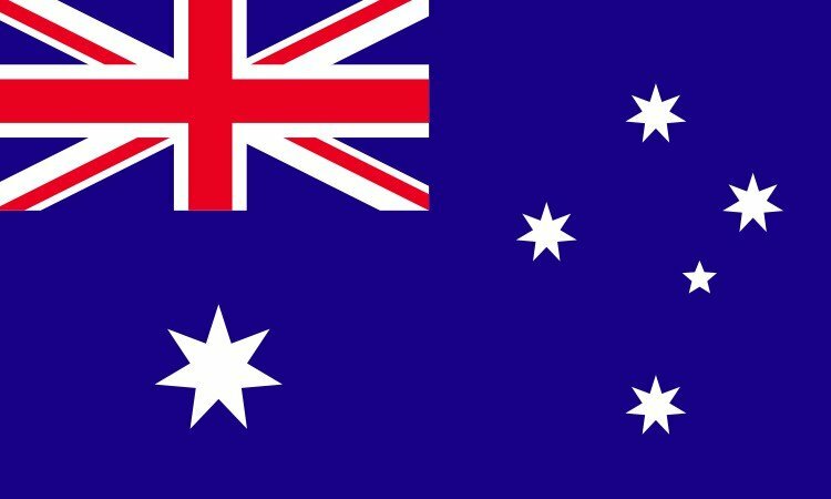 5in x 3in Australia Flag Sticker Car Truck Vehicle Bumper Decal