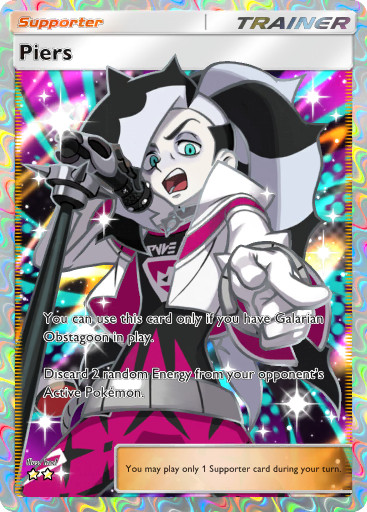 (FAST) Piers – Full Art – ENG – Pokemon TCG Pocket
