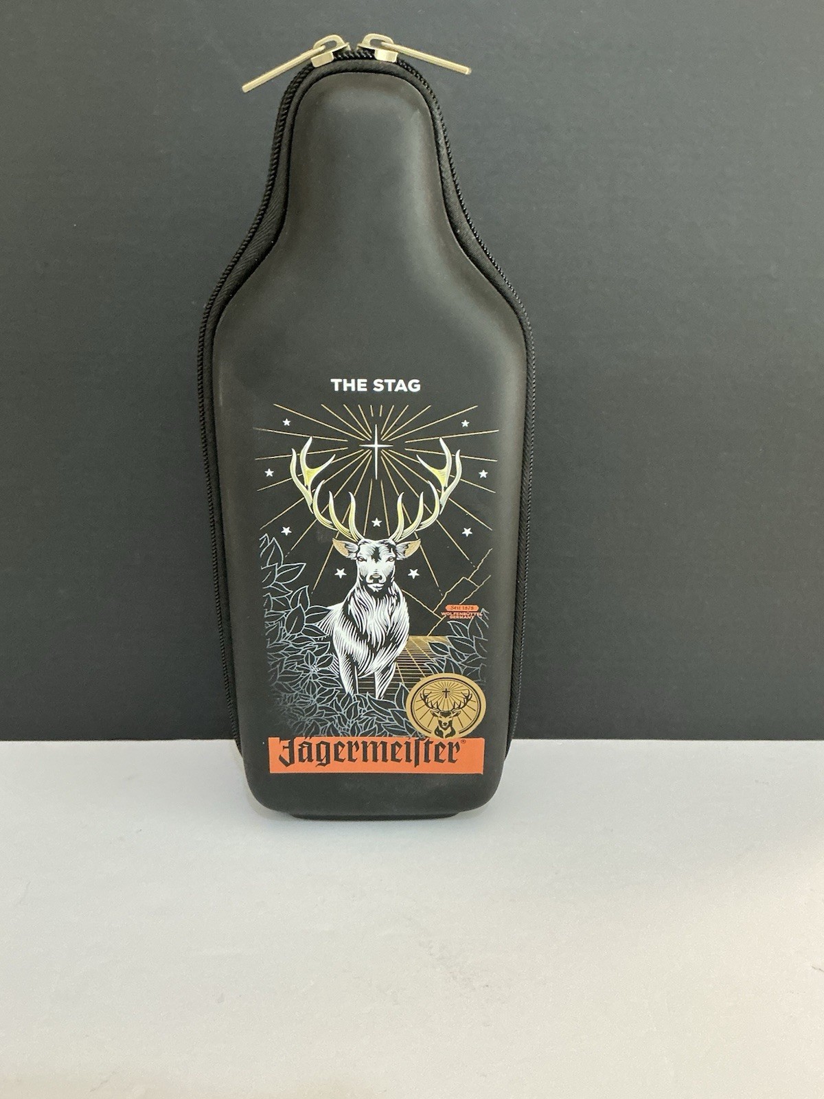 Jagermeister – The Stag – Insulated Protective Hard Case Bottle Carry Bag Pouch*