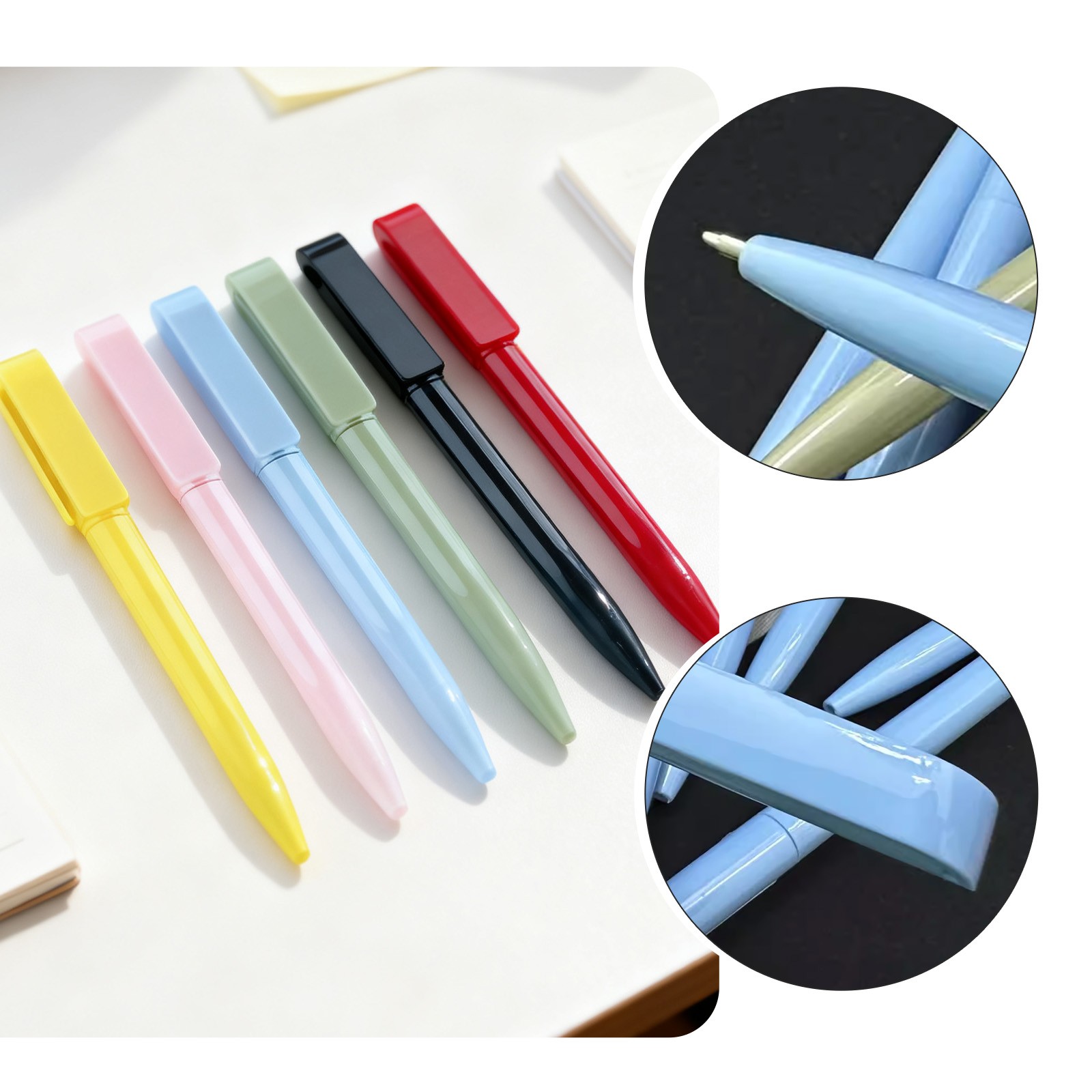 1pcs Signature Business Ballpoint Pen Smooth Writing Office School Students 4V