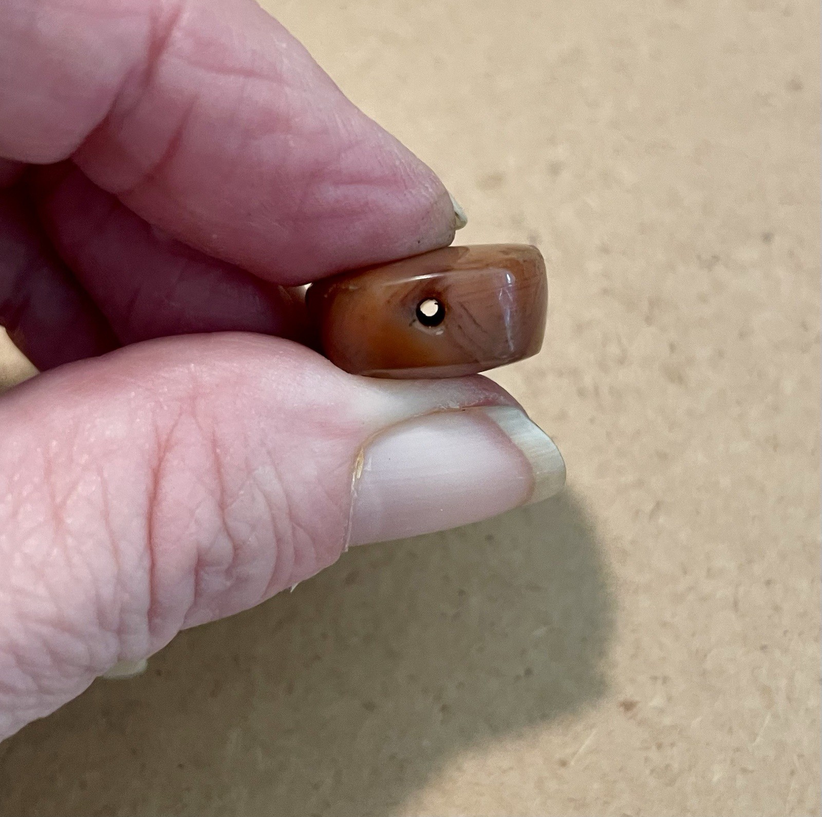 Antique Turkmen Agate Bead