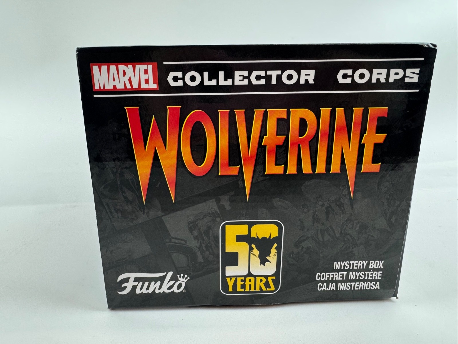 Funko Marvel Collector Corp Subscription Box: Wolverine 50th Anniversary – XL