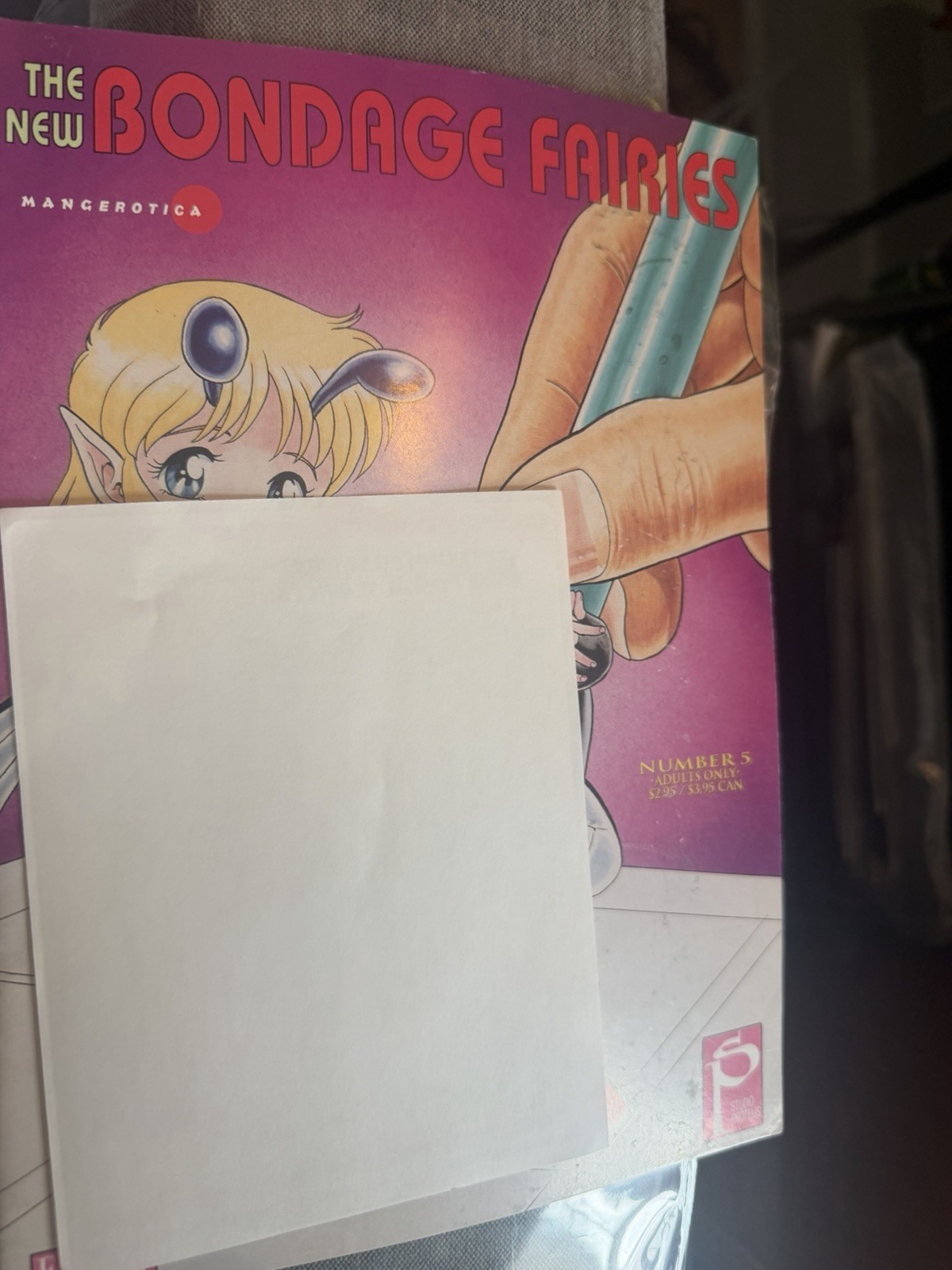 Bond Fairies New Very Rare Comic Mangerotica Issue 5 VF