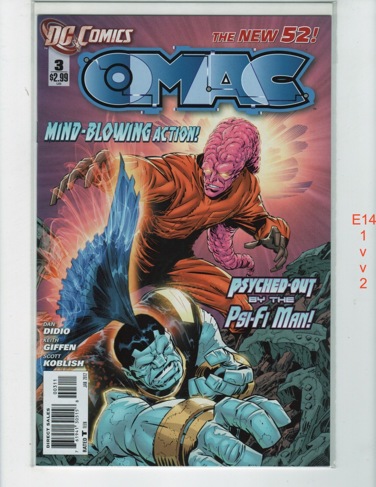 OMAC #3 New 52 VF/NM 2011 DC e1412